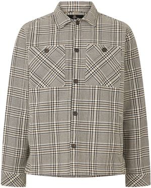 Barbour Check Overshirt - Grey