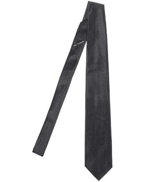 ZEGNA Pointed Tie - Black
