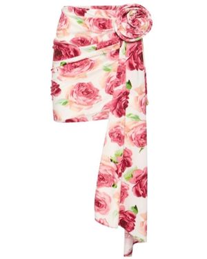 Magda Butrym Pendant Printed Mini Skirt - Pink