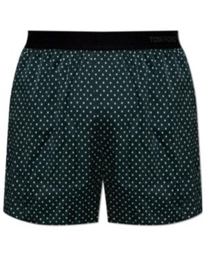 Tom Ford Wide-Leg Briefs - Green