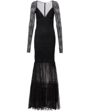 Blumarine Lace Gown - Black