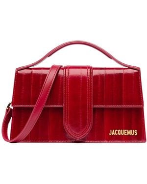 Jacquemus The Large Bambino Crossbody Flap Bag - Red