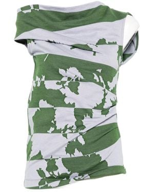 Dries Van Noten Asymmetrical Cover-Up - Green