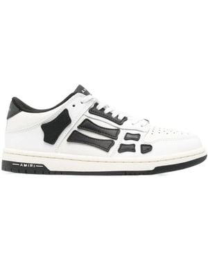 Amiri Tie Low-Top Sneakers - White