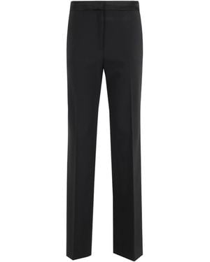 Antonelli Pleated Zipper Casual Trousers - Black