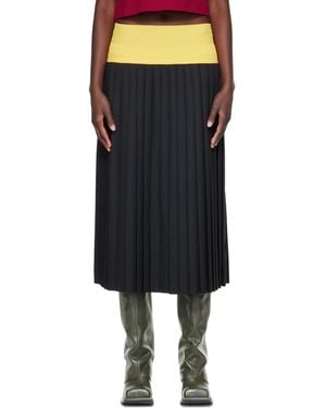 STEFAN COOKE Match Skirt - Black