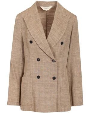 Barena Divina Double-Breasted Blazer - Natural