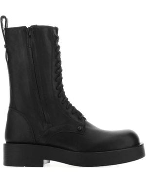ANN DEMEULEMEESTER 厚底 ショートブーツ ブラック 35 fit=scale-down,w=1200