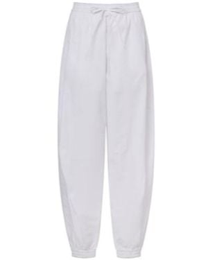 Rohe Cotton-Blend Wide-Leg Pants - White