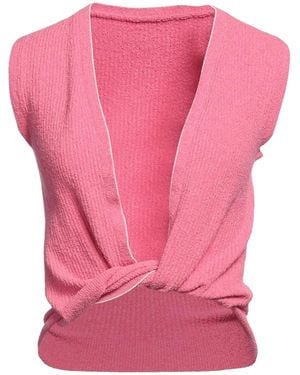 Jacquemus Two-Tone Knitted Top - Pink