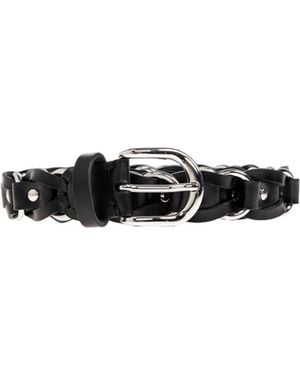 Isabel Marant Buckle Belt - White