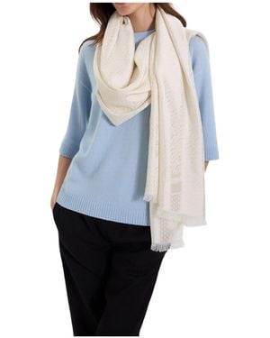 Marella Tasseled Scarf - Blue
