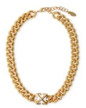 Off-White c/o Virgil Abloh Arrow Necklace - Metallic