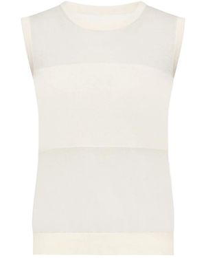 Loulou de Saison Anita Sleeveless Top - White