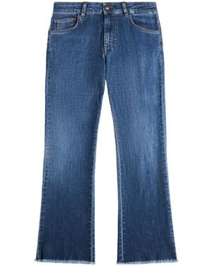 Fay Cropped Jeans - Blue