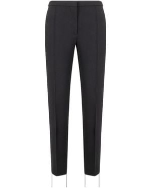 Givenchy Pressed-Crease Trousers - Blue