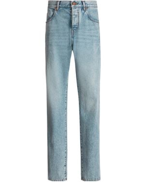 Balmain Straight-Leg Jeans - Blue