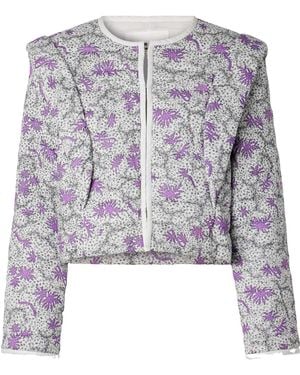 Isabel Marant Drew Jacket - Purple