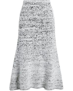 Proenza Schouler Kerry A-Line Midi Skirt - Gray
