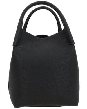 Loro Piana Bale Small Tote Bag - Black