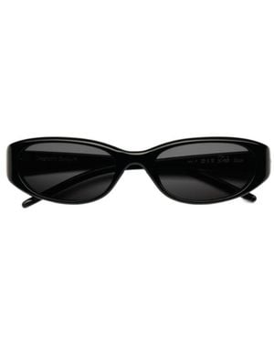 Chimi Dele Oval-Frame Sunglasses - Black