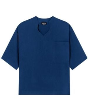 Giorgio Armani Loose Blouse - Blue