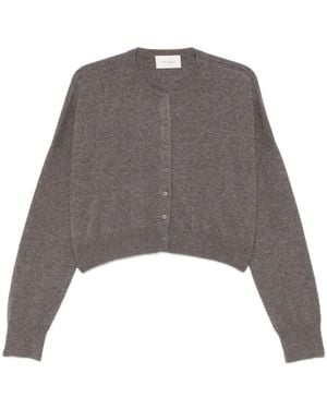 St. Agni Long-Sleeved Cardigan - Grey