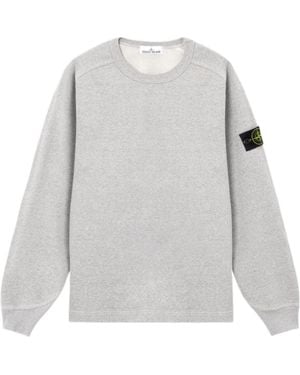 Stone Island Crew-Neck Sweatshirt - Grey