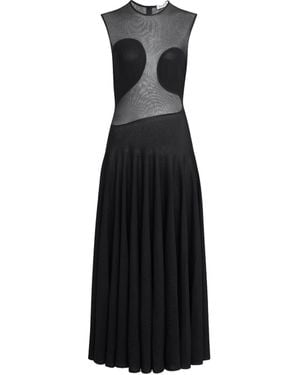 Alaïa Alaïa Knitted Molded Dress - Black