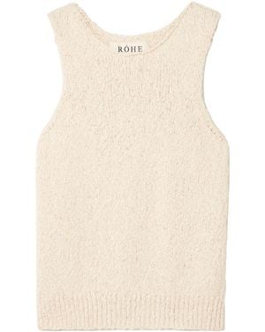 Rohe Loose Casual Tank Top - Natural