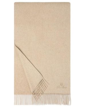 Loro Piana Grande Unita Scarf - Natural