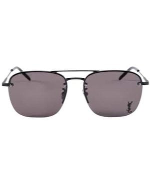 Saint Laurent Sl 309 M Aviator Sunglasses - Multicolor
