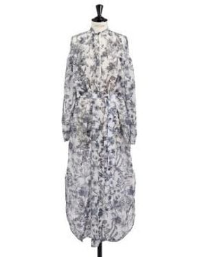 Dior Belted Mid-Length Dress - White