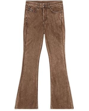 DIESEL Bootcut Pants - Brown