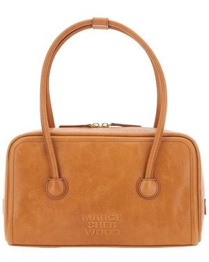 Marge Sherwood Soft Boston Small Shoulder Bag - Brown
