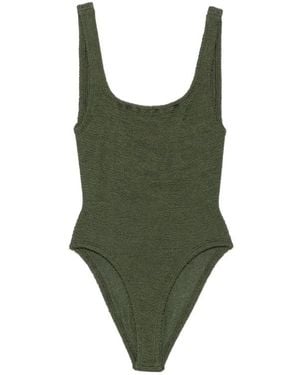 Hunza G Sleeveless Swimsuit - Green