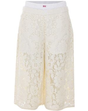 Sea Lace Shorts - White