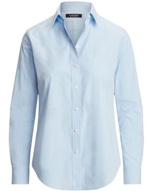 Ralph Lauren Long-Sleeve Collared Shirt - Blue