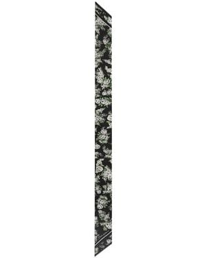 Dolce & Gabbana Floral Print Scarf - White