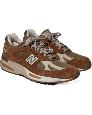 New Balance Lace Up Sneakers - Brown