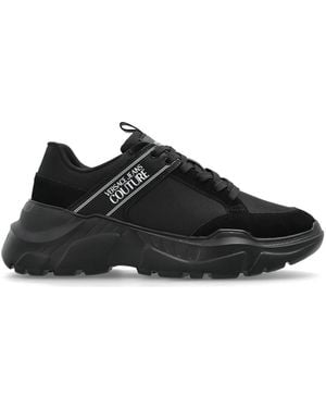 Versace Jeans Couture Couture Chunky Sole Trainers - Black
