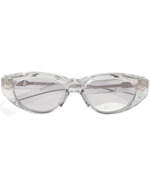 Jacques Marie Mage Cat-Eye Optical Glasses - White