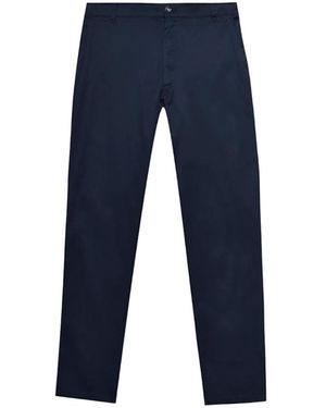 EA7 Straight Casual Trousers - Blue