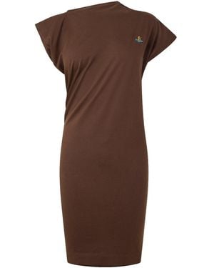 Vivienne Westwood Simple Mini Skirt - Brown