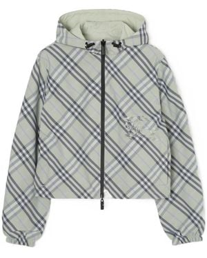 Burberry Reversible Hooded Jacket - Grey