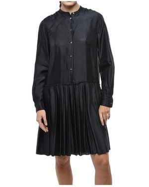 Aspesi Long-Sleeved Dress - Black