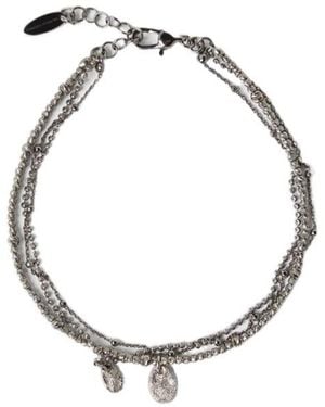 Brunello Cucinelli 925 Sterling Anklet - Metallic