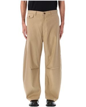 Comme des Garçons Comme Des Garçons Homme Wide Leg Trousers - Natural