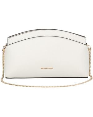 MICHAEL Michael Kors Zip Chain Shoulder Bag - Natural