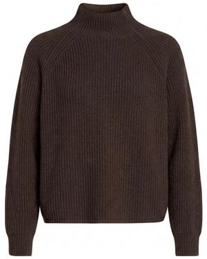 Max Mara Studio Mstnettare Ribbed Sweater - Brown